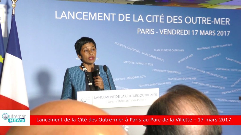 [Vidéo] HEXAGONE. Discours de Ericka BAREIGTS lors du lancement de la cité des outre mer sur le site du cinaxe de la Villette.