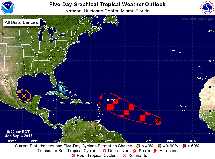 Communiqué d’activité cyclonique. Le dernier Bulletin Météo concernant IRMA