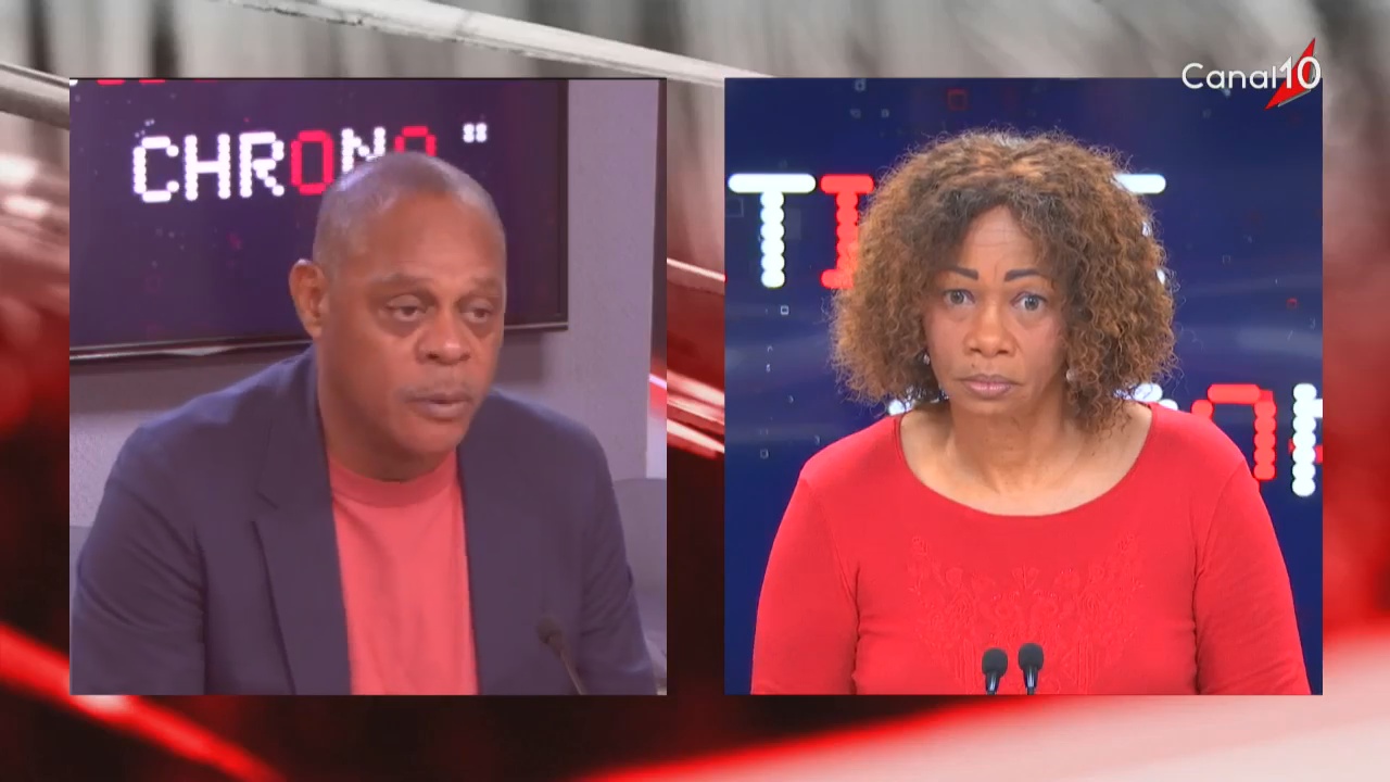 Onews Guadeloupe. Onews Guadeloupe. Christian BAPTISTE Député sortant invité de Yvelise BOISSET canal 10