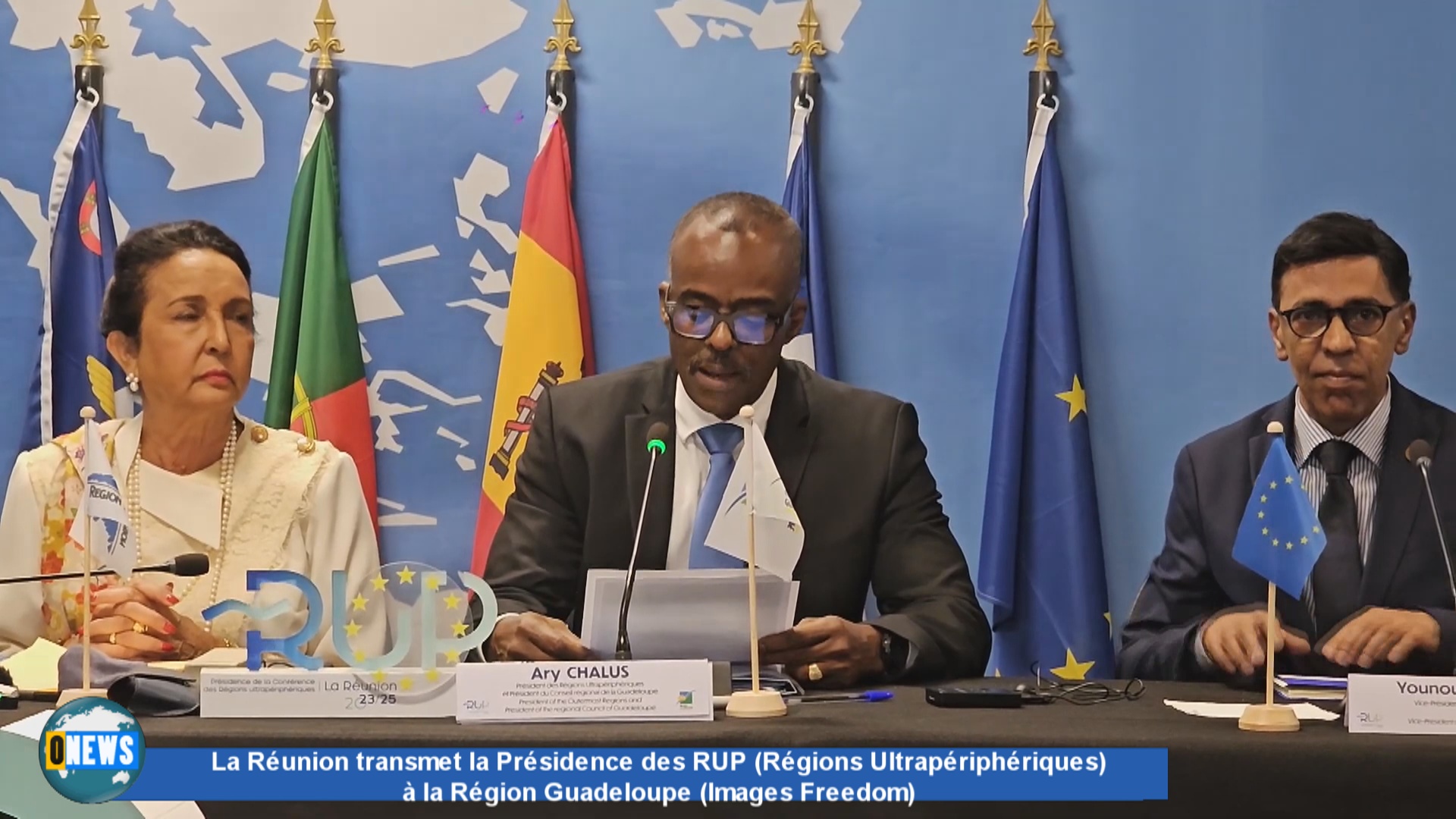 La Réunion transmet la Présidence des RUP (Régions Ultrapériphériques) à la Région Guadeloupe