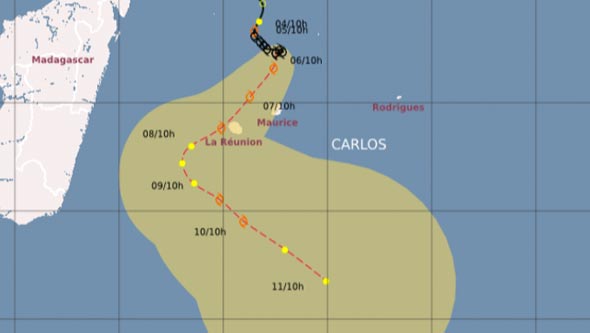 REUNION. La ville de Saint-Leu déploie un plan d’urgence et une permanence téléphonique à l’approche de la tempête Carlos.