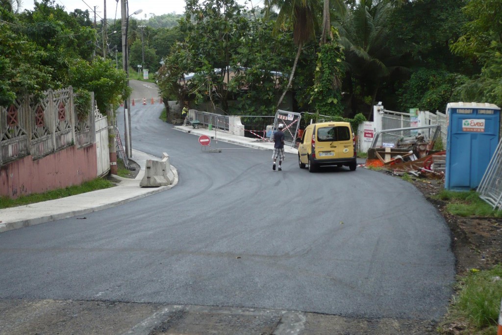 MARTINIQUE. La route de Moutte (RD 48) est ré-ouverte à la circulation automobile !