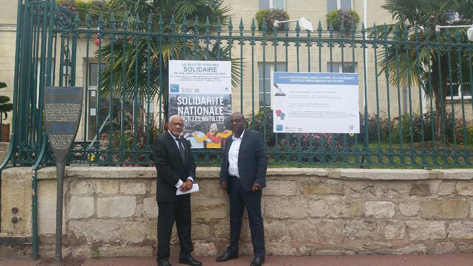 OURAGAN IRMA. Actions de solidarité de la ville de Pontoise en collaboration avec le Collectif SOS IRMA