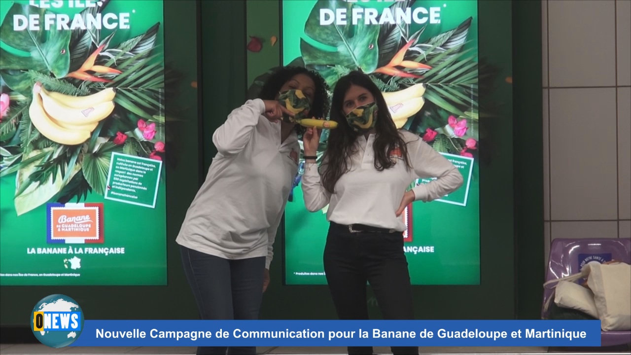 [Vidéo] Hexagone. Opération de communication pour la banane Guadeloupe-Martinique dans le Métro Parisien.