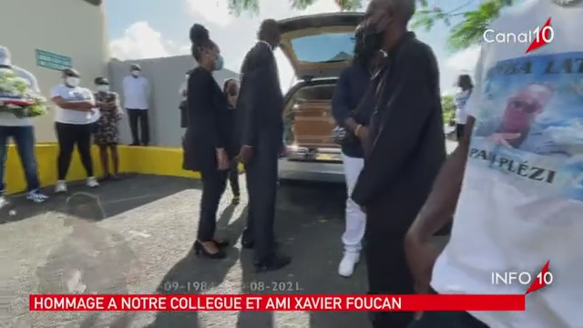 Guadeloupe. Les Obsèques émouvantes de Notre confrère Xavier FOUCAN décédé du Covid à 37 ans