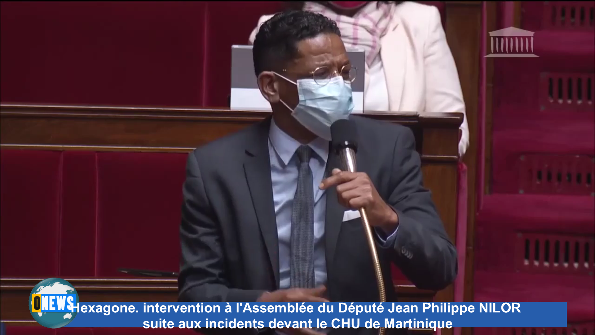 [Vidéo] Hexagone. Intervention à l’Assemblée  du Député Jean Philippe NILOR suite aux incidents face au CHU de Martinique