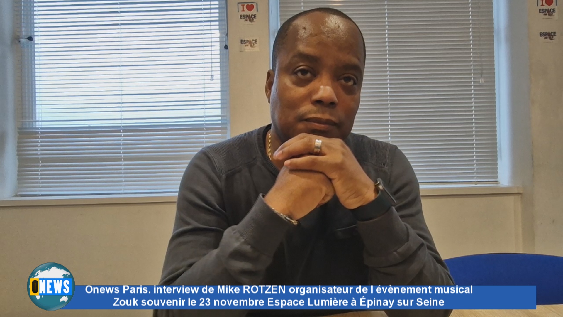 Interview de Mike ROTZEN pour l évènement musical Zouk souvenir le 23 novembre à Épinay sur Seine