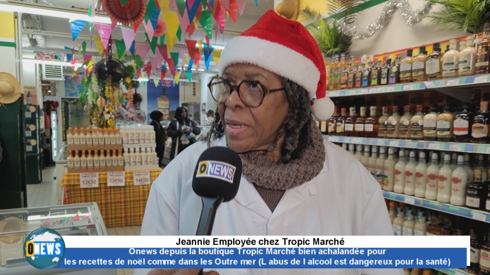 Onews depuis la boutique Tropic Marché bien achalandée pour les recettes de noël comme aux Antilles