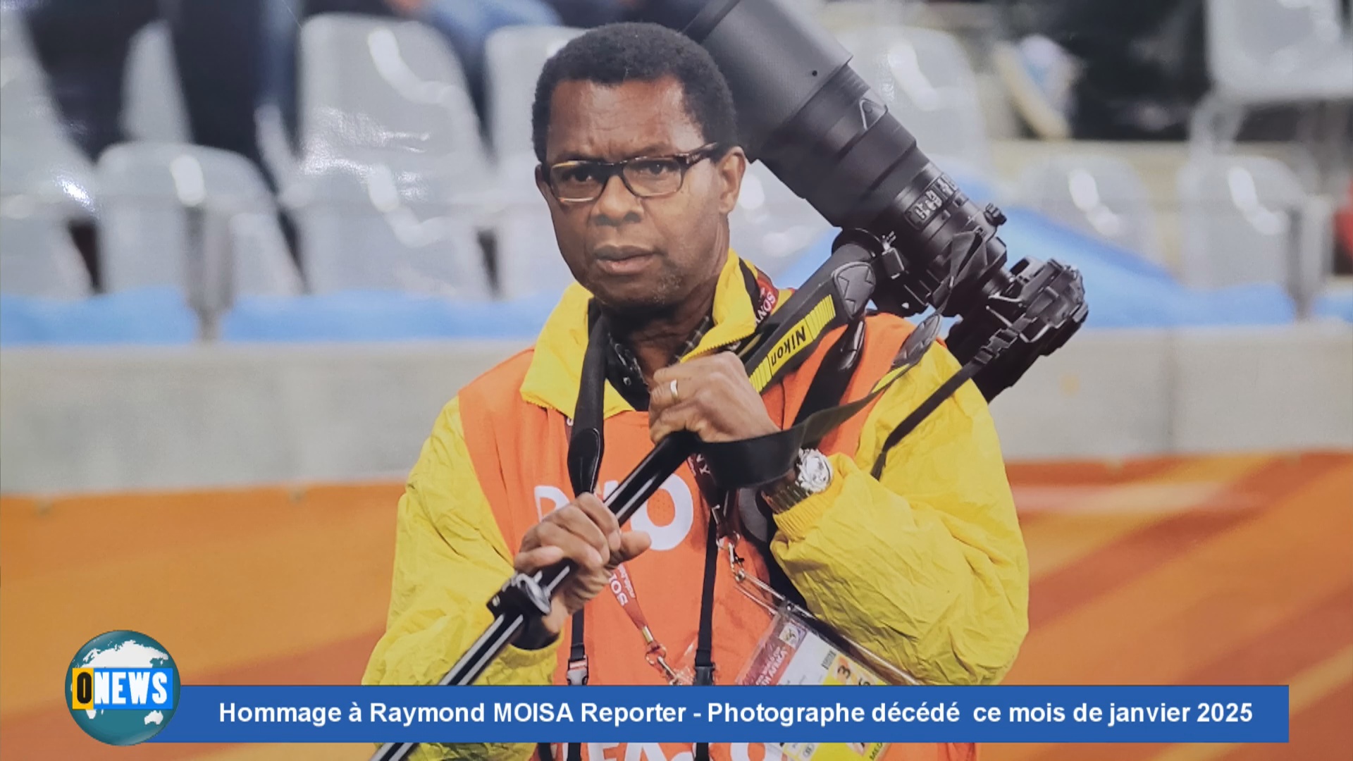 Onews. Hommage à la Bourse du Travail à Raymond MOISA Reporter-Photographe décédé à Paris ce mois de janvier