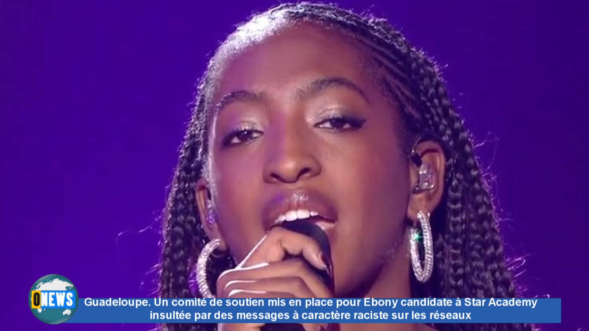 Guadeloupe. Un comité de soutien mis en place pour Ebony candidate à Star Academy insultée par des messages à caractère raciste sur les réseaux